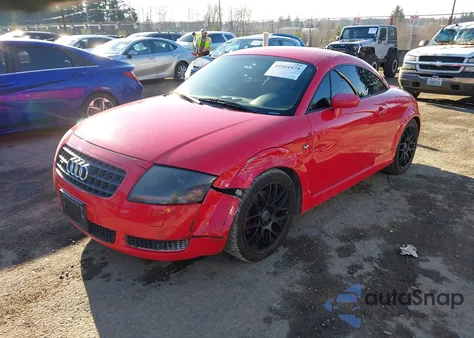 2003 Audi Tt 1.8L z USA, uszkodzony, nr VIN TRUWT28NX31007359